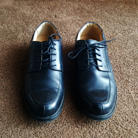 Croft & Barrow Black Leather Shoes main image 6